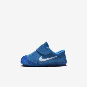 Nike Waffle 1 - Babe Utcai Cipő - Kék/Fehér